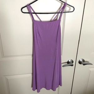 Strappy Mini Dress in purple/lilac color - Size 6